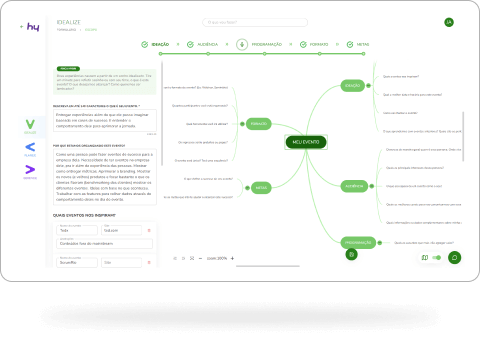 Imagem mostra um 3d dentro da plataforma hybri